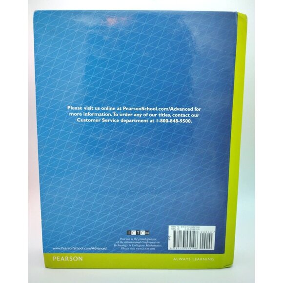 Precalculus Hardcover Textbook Graphical Numerical Algebraic Common Core School - Picture 2 of 12